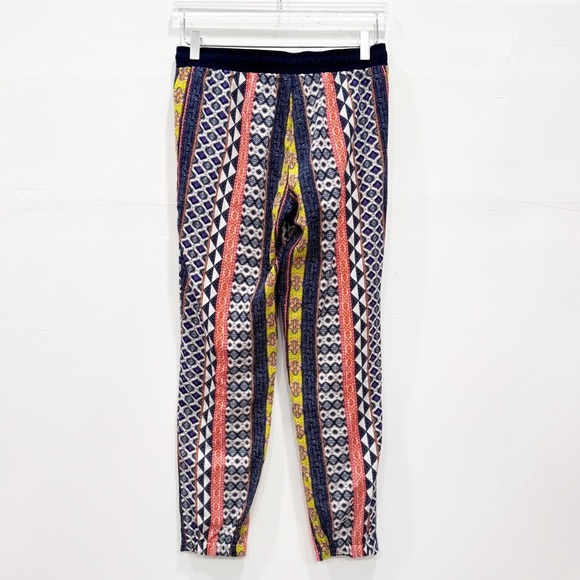 Anthropologie Sanctuary Colorful Printed Drawstring Lightweight Pants XS - Picture 2 of 7